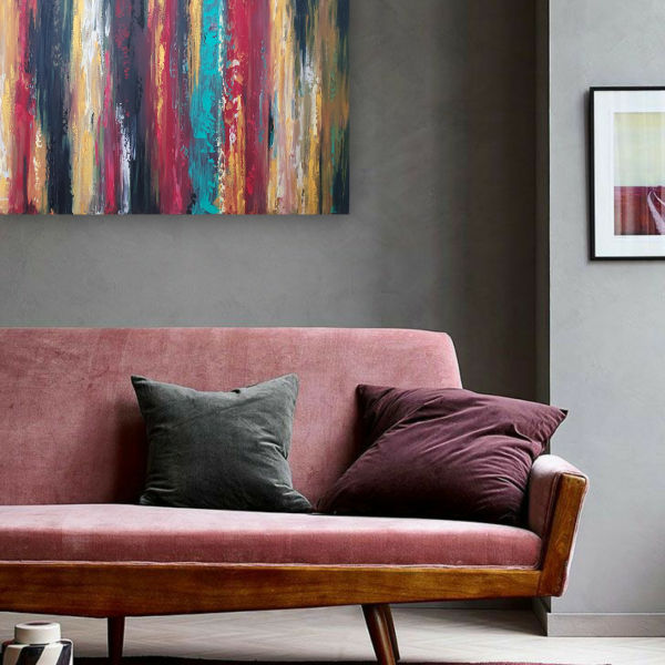 Glezna "Sunset Vibes", izmērs 100 x 60 cm