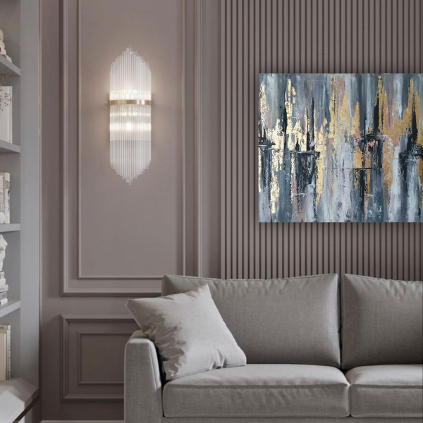 Interjera glezna "Moonlight Sonata" 120 cm x 80 cm