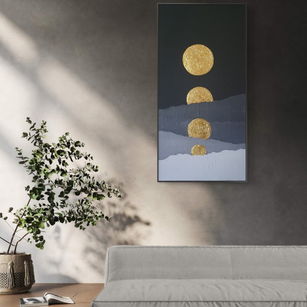 Stīlīga un grezna glezna "Invictus" 120 cm x 60 cm