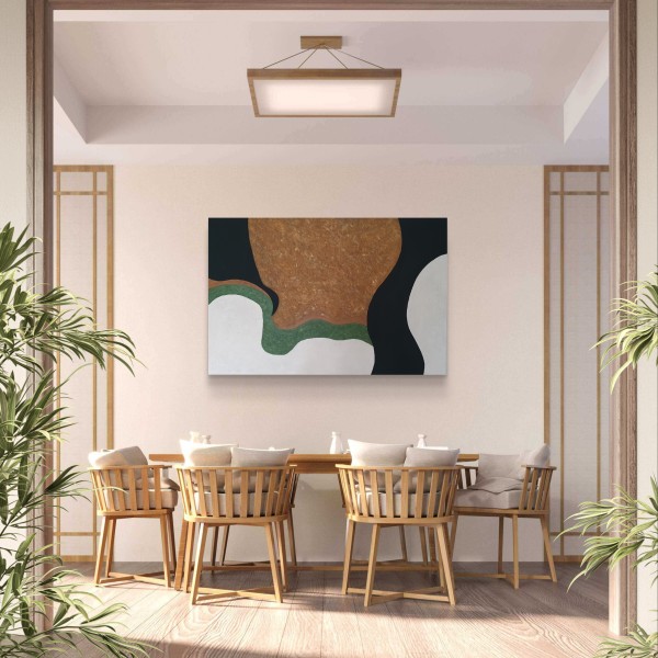 Stīlīga un grezna glezna "Mobility" 120 cm x 80 cm