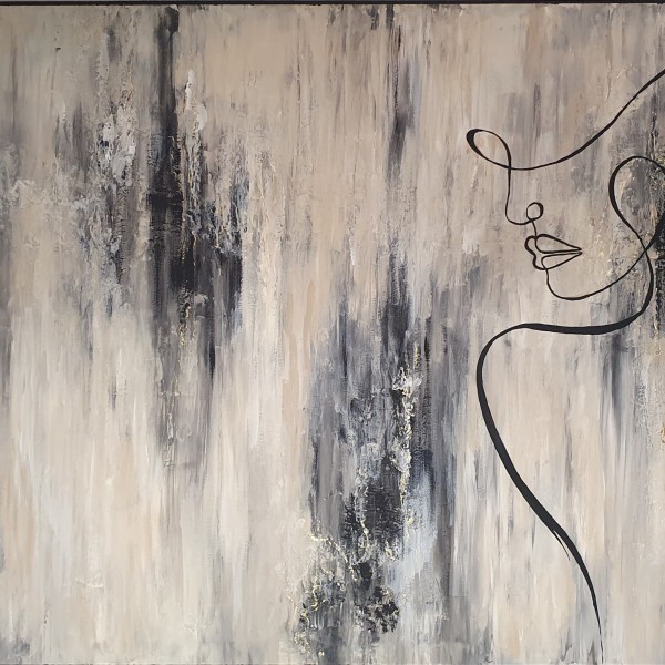 “Silence Within” 150 cm x 80 cm Glezna mūsdienīgam interjeram