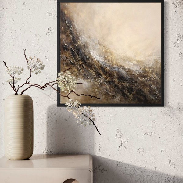 "Soft Tension" 80 x 80 cm