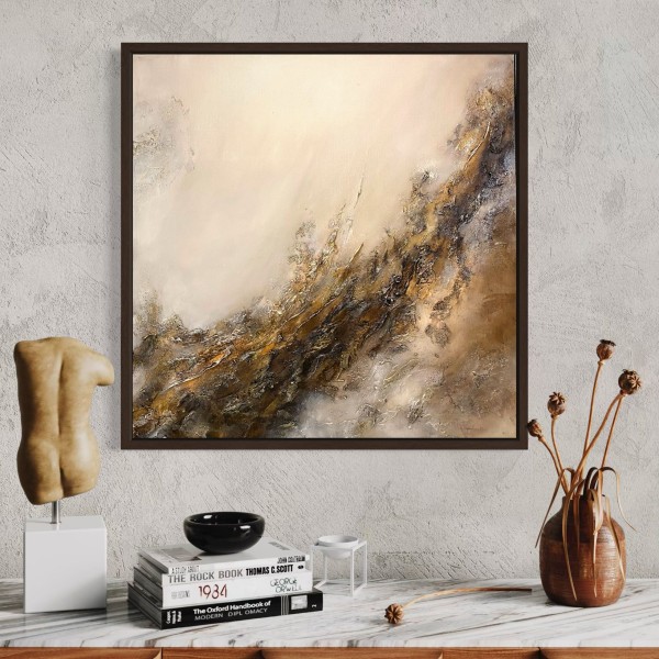 "Soft Tension II" 80 x 80 cm