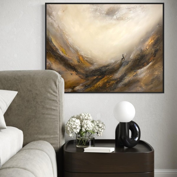 "Rise and Go" 90 x 70 cm