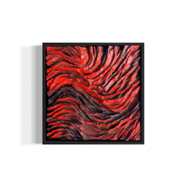 "Passion" 50 x 50 cm in wood frame