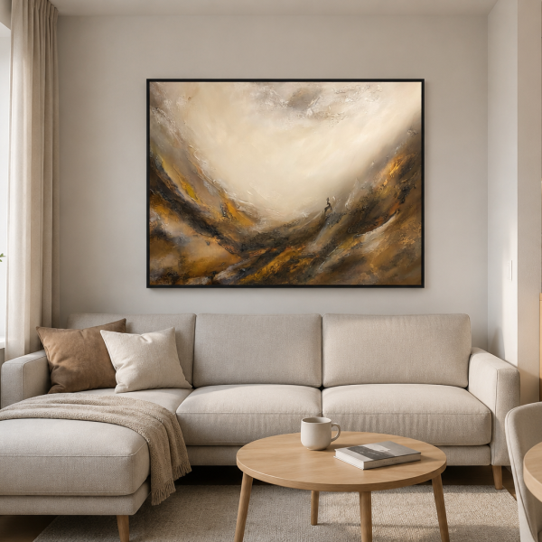 "Rise and Go" 90 x 70 cm