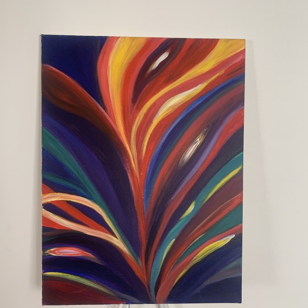 Krāsu eksplozija 60x80 cm