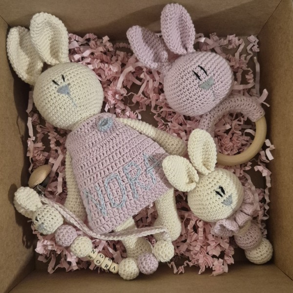 Komplektiņš mazulītim dāvanai-zaķēni🐰🐰🐰