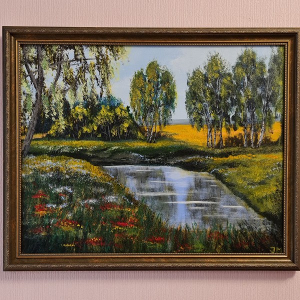 Glezna  40x50 ''Vasara''.