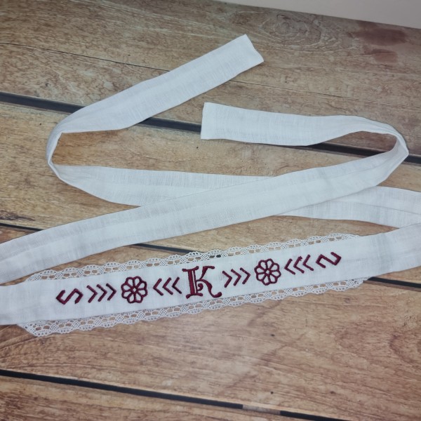 Lina jostiņa ar personalizējumu