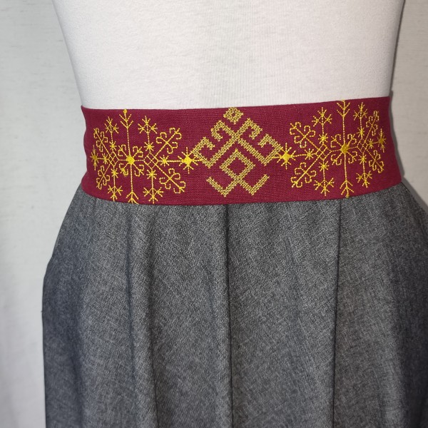 Lina jostiņas ar izšuvumu Nr.79-Nr.82