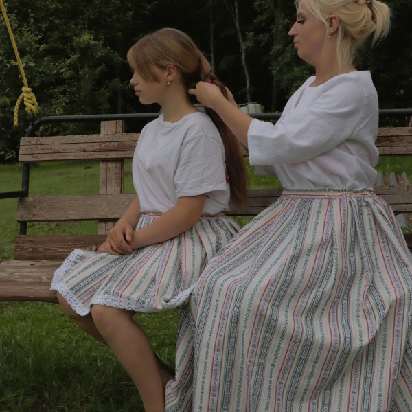Stilizēti rakstainie svāki, Baltie(pēdējais eksemplārs)