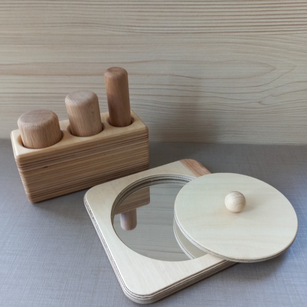 💎Cilindru bloks/Spoguļa puzle (Komplekts)💎