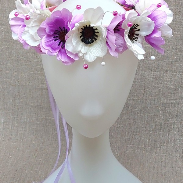 Mākslīgo ziedu vainadziņš īpašiem brīžiem!