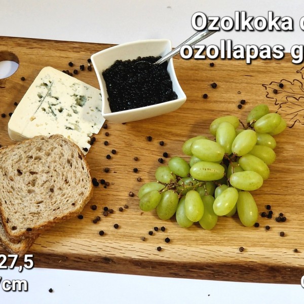 OZOLKOKA DĒLĪTIS AR OZOLLAPAS GRAVĒJUMU