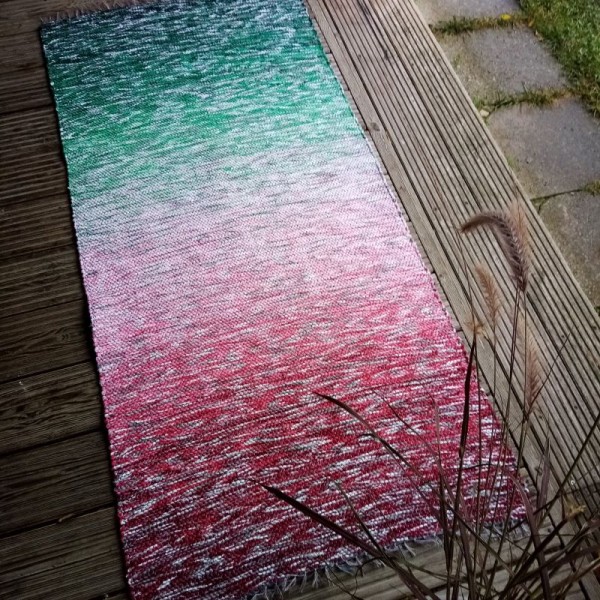 Divkrāsu grīdas celiņš "Apsnidzis"  1,60 m x 0,73 m