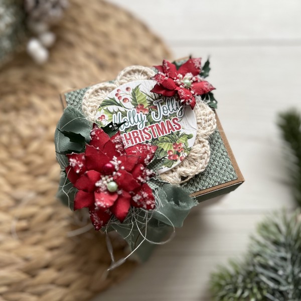 Apsveikuma Ziemassvētku kastīte